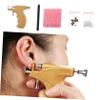 Ipetboom 1set Creative Ear Piercing Tools Kit No Pain Ear Piercing Device for Personal Action for Accurate Placement Standard Included view 4