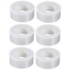 VALICLUD Self Adhesive Shirt Collar Protector Sweat Tape 6 Rolls White view 1