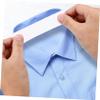 VALICLUD Self Adhesive Shirt Collar Protector Sweat Tape 6 Rolls White view 2