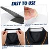 VALICLUD Self Adhesive Shirt Collar Protector Sweat Tape 6 Rolls White view 4