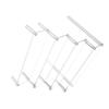 GARVALON 4 Tier Acrylic Display Stand, Storage Rack Shelf Organizer view 1