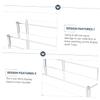 GARVALON 4 Tier Acrylic Display Stand, Storage Rack Shelf Organizer view 3