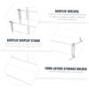 GARVALON 4 Tier Acrylic Display Stand, Storage Rack Shelf Organizer view 4