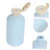 FONDOTIN 2pcs Travel Toiletry Bottles Plastic Refillable Squeeze Bottles Lids Empty for Shampoo Lotion Lip Gloss view 4