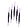 BELLIFFY Double-Headed Nail Cuticle Remover Pumice Stone Pen Set 5pcs Multi-Functional Manicure Tool for Home Salon Use for Nail Care and Dead Skin Removal view 1