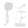 Healvian 4pcs Nail Scrubbing Brush Ergonomic Handle for Fingernail and Toenail Cleaning Includes and Brushes for Home and Salon Use view 2