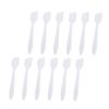 NOLITOY 200pcs Cosmetic Spatulas for Creams and Masks Transparent and Lightweight Makeup Spoons for Beauty Salons and Travel Convenient Sampling and Mixing Tools view 1