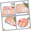 NOLITOY 200pcs Cosmetic Spatulas for Creams and Masks Transparent and Lightweight Makeup Spoons for Beauty Salons and Travel Convenient Sampling and Mixing Tools view 2