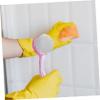 LALADEFIEE 4pcs Handle Grip Nail Brush Fingernail Cleaner for Nail Cleaning Comfortable Handle Design for Includes Brushes view 2