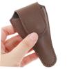 Lurrose 3pcs Nail Scissor Cuticle Scissor Bag Pedicure for Women Buckle Design Tools Storage Case view 2