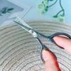 Eyebrow Scissors for Women, Small Precision Scissor Stainless Stain, 3.5 Inch Small Scissors Beauty for Facial Hair, Brow, Eyebrows, Beard, Ear, Nose, Moustache view 3