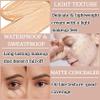 10 Colors Correcting Concealer Palette,Colors Corrector Palette,Moisturizing Full Coverage Liquid Foundation Cream Contour Makeup Palette with Brush view 4