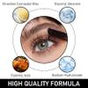3 PCS 4D Silk Fiber Lash Mascara Volume and Length Waterproof Tubing Telescopic Mascara Black with Eyelash Curler,Volumizing Smudge Proof,Long-Lasting Curling Thickening C view 3