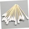 Beatifufu 500PCS 15CM Long Handle Cotton Swabs Wooden Sticks  Multi-purpose Cotton Stick for Beauty Cleaning and Household Use view 4