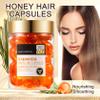 30PCS Hair Serum Oil Capsules, Moisturizing Hair Serum for Frizzy, Dry and Damaged Hair, Smooth, Non-greasy, Refreshing Long Lasting Nourishing Hair Oil for WomenHoney view 2