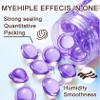30PCS Hair Serum Oil Capsules, Moisturizing Hair Serum for Frizzy, Dry and Damaged Hair, Smooth, Non-greasy, Refreshing Long Lasting Nourishing Hair Oil for WomenLavender view 4