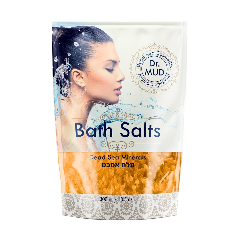 Natural Dead Sea Salt 100% Mineral-Rich Bath Soak, More Minerals Than Epsom Salt, Deep Relaxation, Detox, Exfoliates & Softens Skin, Helps Psoriasis, Eczema (10.5 oz, Jasmine)