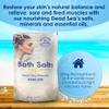Natural Dead Sea Salt 100% Mineral-Rich Bath Soak, More Minerals Than Epsom Salt, Deep Relaxation, Detox, Exfoliates & Softens Skin, Helps Psoriasis, Eczema (10.5 oz, Jasmine) view 2