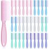 Patelai 30 Pcs Nail Scrubber Brushes Bulk Handle Grip Manicure Brushes for Cleaning Fingernails Pedicure Cleaning Brush for Toes and Fingernail Cleaning(Macaron Colors) view 1