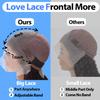 13x4 HD Lace Front Wigs Human Hair 250 Density Body Wave human hair Glueless Wigs Human Hair Front Wigs for Women Pre Plucked Brazilian Virgin Wigs Bleached Knots With Baby Hair Natural Color 30 INCH view 3