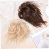 2 Pcs Messy Bun Hair Pieces for Women Stylish Hair Accessories for Chignon and Ponytail Elastic Scrunchies for Effortless Updos for Casual and Formal Looks view 4