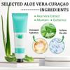 Aloe Vera Gel for Sunburn Relief,Hydrating Travel Size Aloe Vera Gel for Face,Moisturizing Sunburn Relief After Sun Lotion,Fast Absorbing,Non-Sticky Cooling After Sun Lotion Face Moisturizer (E) view 2