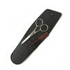 Beatifufu Stainless Steel Eyebrow Scissors 2pcs Brow Trimmer Shears Scissors Kit for Men view 3