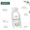 Aromatiique Rosemary Shampoo - 300 ml Rosemary Shampoo for Hair Growth Enriched with Onion, Castor Oil & Shikakai Extract - Rosemary Shampoo for Hair Fall & Dandruff Control view 3