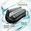 32B Series 3 Electric Shaver Replacement Head Compatible with S3 Foil & Cutter Razor Heads, Applicable for S3 3040s 3010s 310s 3000s 3050cc 3080s 390cc.New and old packaging view 4