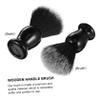 Baluue Double Nylon Beard Shaving Brush for Men Portable Grooming Tool for Comfortable Lathering Long Handle Design for Personal Care Supply view 3