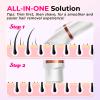 Bikini Trimmer for Women Pubic Hair: 2 in 1 Electric Razors for Women - Rechargeable Electric Shaver - IPX7 Waterproof Lady Shaver for Travel & Shower Use in Summer (White) view 4