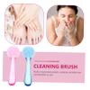 BIUDECO 10pcs Nail Fingernail Cleaner Long Handle Pedicure Brush Nail Brush Toe Cleansing Water Resistant for Home and Travel Random Color view 2
