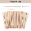 1200 Pack Wooden Waxing Sticks for Hair Eyebrow Nose Removal (Without Handle) Wax Spatulas Small Wax Applicator Wood Craft Sticks Spatulas view 2