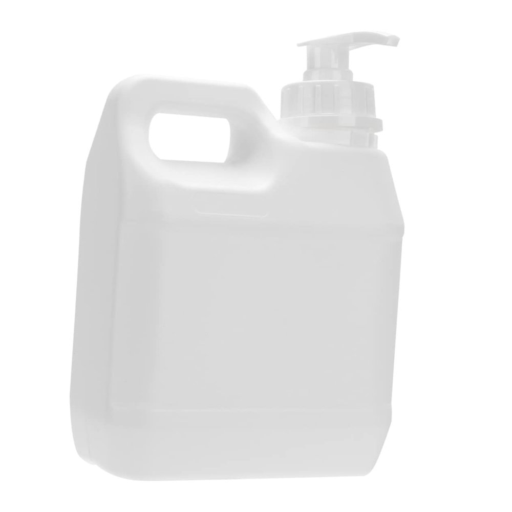 PLAFOPE Plastic Liquid Storage Containers Pump Bottle for Soap Lotion Reusable Dispenser
