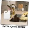 PLAFOPE Plastic Liquid Storage Containers Pump Bottle for Soap Lotion Reusable Dispenser view 3