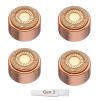 Replacement Heads for Finishing Touch Flawless 3rd Generation Facial Hair Remover  Double Halo Blades for Precise Hair Removal (4 Pack) view 1