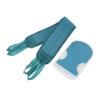 Didiseaon 2pcs Back Scrubber Set Exfoliating Shower Gloves Pulling Strip for Deep Cleansing Rubbing Towels for Spa Massage for Smooth Skin and view 1