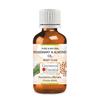 Greenwood Essential Rosemary and Almond Oil for Healthy Hair, Scalp and Roots- Pure and Natural 100ml (3.38oz) view 1