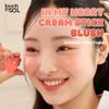 TOUCH IN SOL In My Heart Stick Blush (#Sunset Coral) - Cream Blush Stick for Korean Makeup, Lip & Cheek Multi-Use, Blendable Milk Blusher for Dewy Glow, Kbeauty (0.21 Oz) view 2