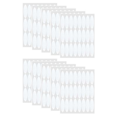 10 Pcs/Set Invisible Eyelid Tape Olived Shaped Eyelid Lifter Strips Eyelid Sticker Tape Double Eyelid Stickers