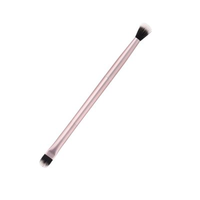 NOLITOY Makeup Brush for Women Double-ended Plastic Handle Brush Dense Nylon Bristles for Eyeshadow and Eyeshadow