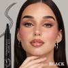 3Pcs Black Microblading Eyebrow Pen,Liquid Eyebrow Pen,Waterproof Microblading Eyebrow Pencil with a Micro-Fork Tip Applicator, 24h Smudge Proof,Easily Create Natural Charming Eye Brow Makeup view 2