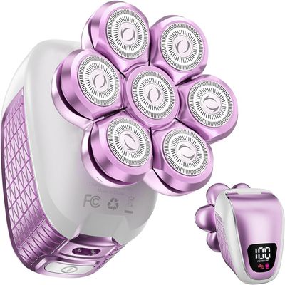 Electric Razors for Women, 5 in 1 Electric Shaver for Women, Cordless Painless Hair Remover for Legs Bikini Face