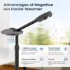 Kingsteam Professional Ozone Nano-Ionic Facial Steamer | Deep Cleansing Hydrating | Salon Home Spa Face Steamer | Pore Cleanser | 60-Min Timer | 360 Swivel | Esthetician Favorite Tool, Black view 2