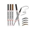 2-in-1 Eyebrow Pencil with Gel,2025 NEW Waterproof Magic Eyebrow Pencil,Dual-Ended 3D Microblading Eyebrow Pen with 4 Tip & Eyebrow Brush, Makeup Long-Lasting Eyebrow Pen for Women (4PCS) view 1