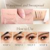 2-in-1 Eyebrow Pencil with Gel,2025 NEW Waterproof Magic Eyebrow Pencil,Dual-Ended 3D Microblading Eyebrow Pen with 4 Tip & Eyebrow Brush, Makeup Long-Lasting Eyebrow Pen for Women (4PCS) view 3