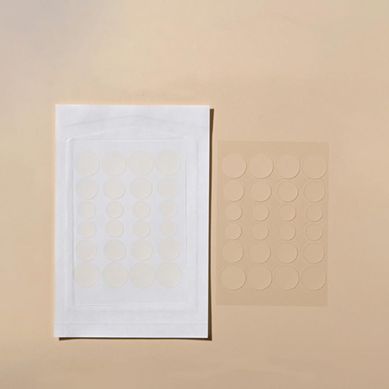 EWENYUANY Hydrocolloid Acne Patches, Transparent Invisible Acne Patches, Ultra-Thin Concealer Acne Patches, Facial Acne Pimple Patches