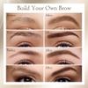 2-in-1 Eyebrow Pencil with Gel,2025 NEW Waterproof Magic Eyebrow Pencil,Dual-Ended 3D Microblading Eyebrow Pen with 4 Tip & Eyebrow Brush, Makeup Long-Lasting Eyebrow Pen for Women (Gray) view 4