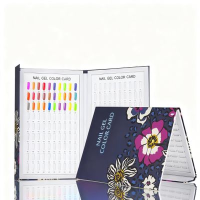ZJchao Press On Nail Organizer, 180 Colors Nail Art Polish Display Book for Gel Color Chart Storage (2)