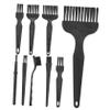 HAPINARY Electric Shaver Brush Set 8pcs Razor Brush Cleaning Tool for Shaver Razor view 1